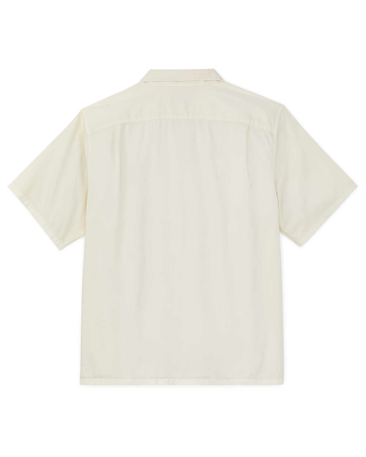 Short Sleeve 4.5-oz. Twill Shirt - Ivory