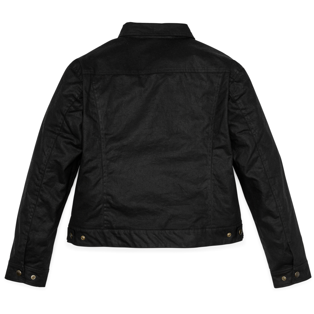 Alternate view of the Filson Women's Short Lined Cruiser Jacket - Black