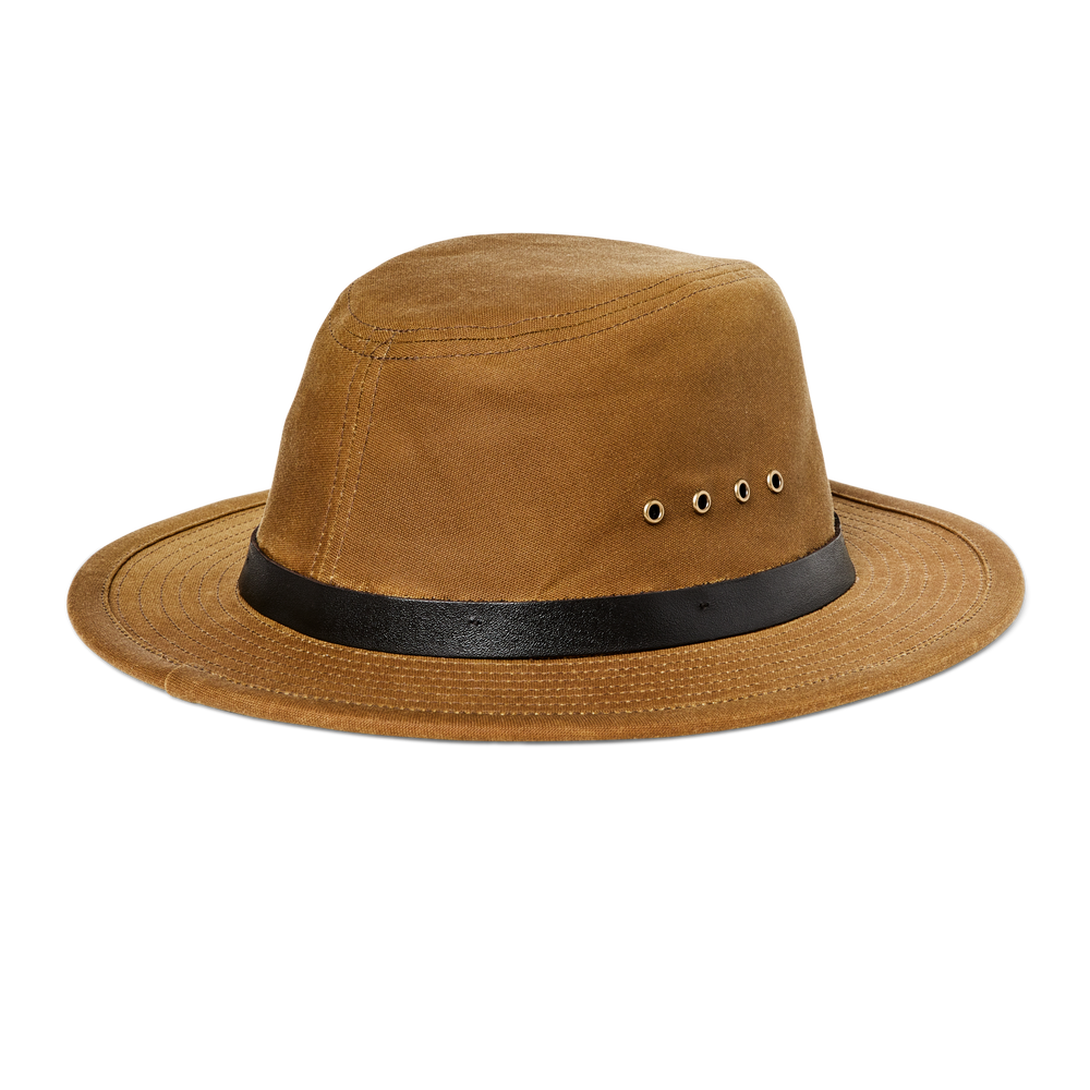 Alternate view of the Filson Insulated Packer Hat - Dark Tan