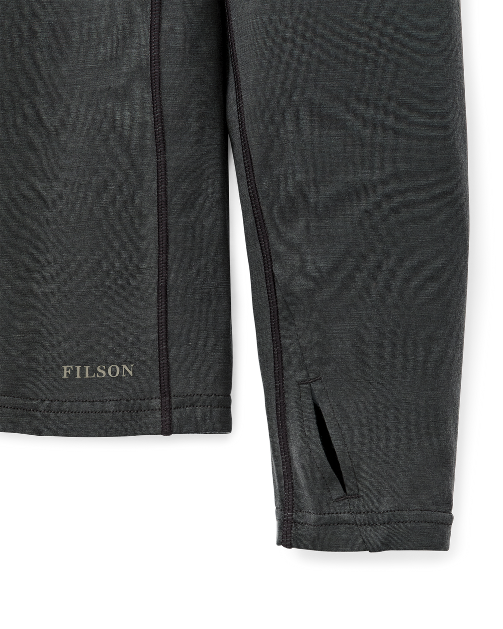 Wool-Blend UPF Hoodie - Raven