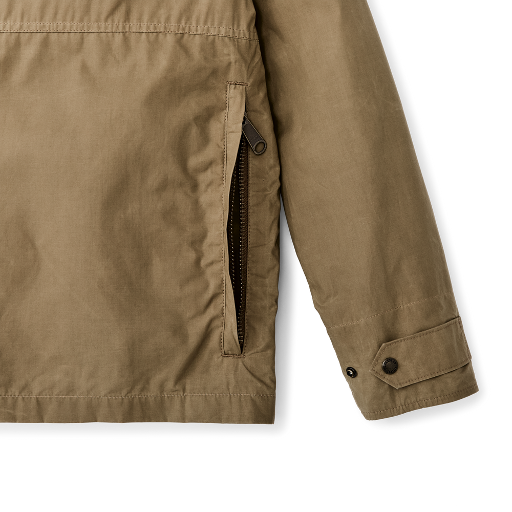 Dry Wax Short Field Jacket - Dark Beige | Filson