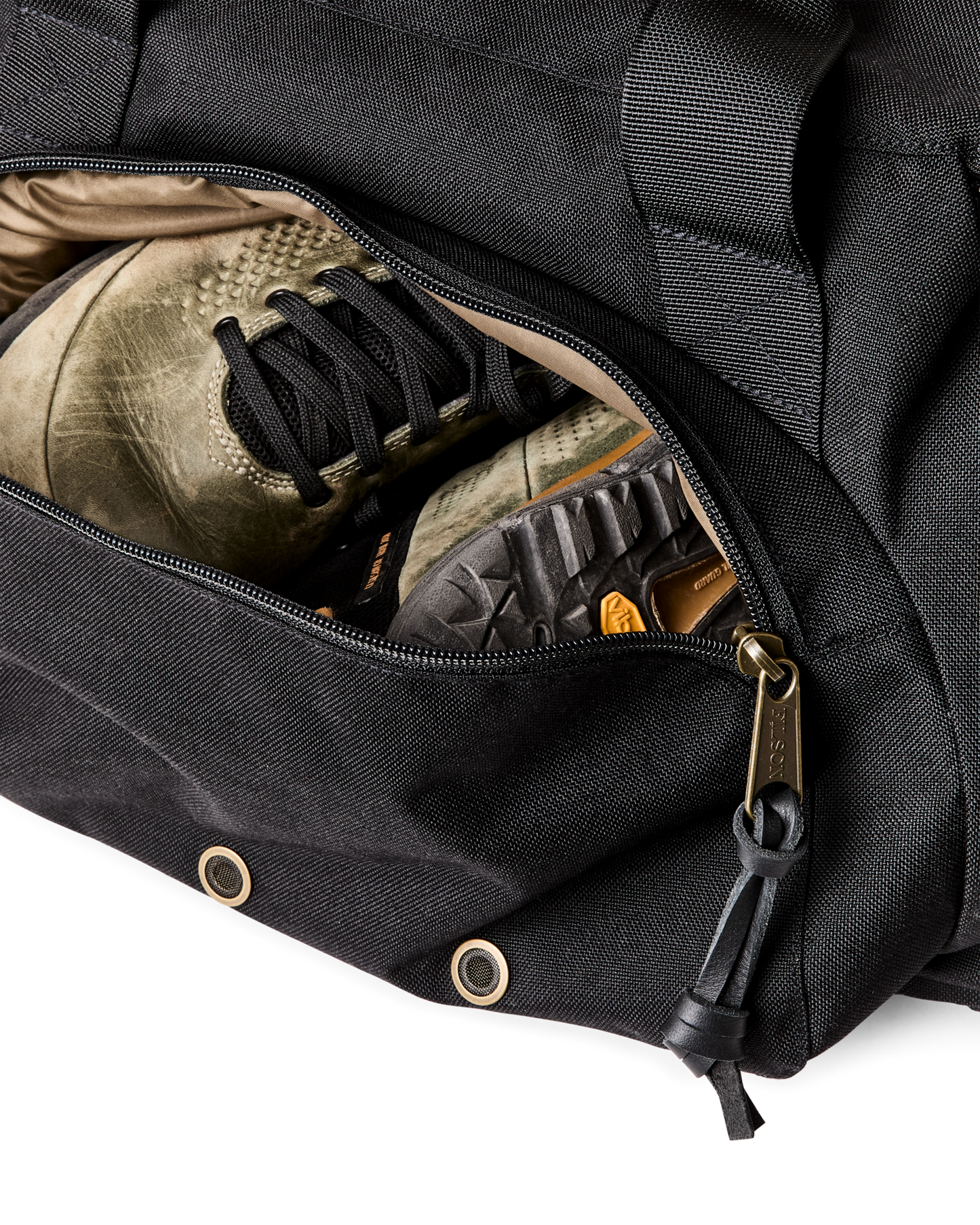 Alternate view of the Filson Dryden Duffle Pack - Black