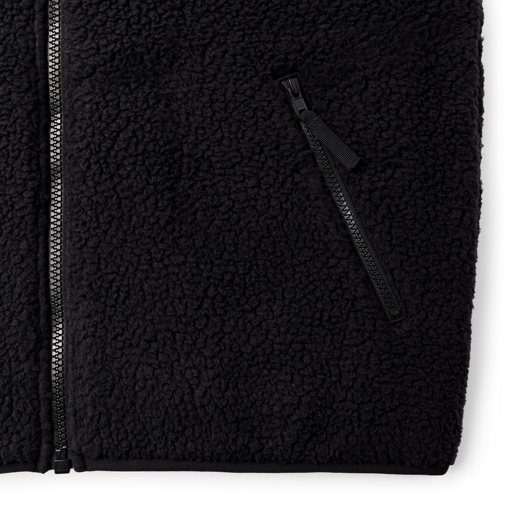 Alternate view of the Filson Filson Hockey Sherpa Fleece Vest - Black