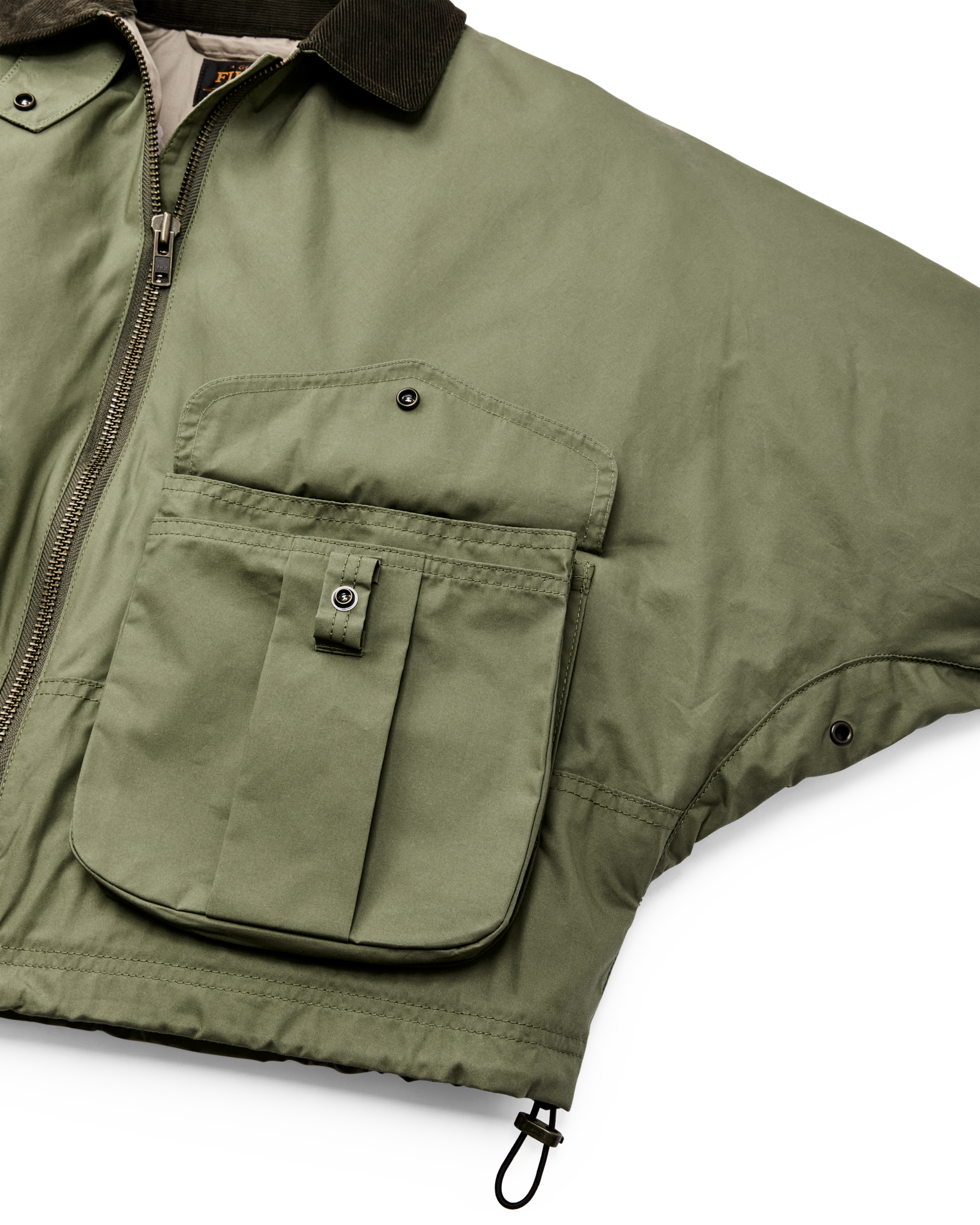 Women's Dry Wax Short Work Jacket - Slate Olive