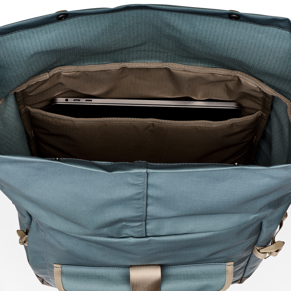 Alternate view of the Filson All-Weather Backpack - Slate / Canteen / Covert