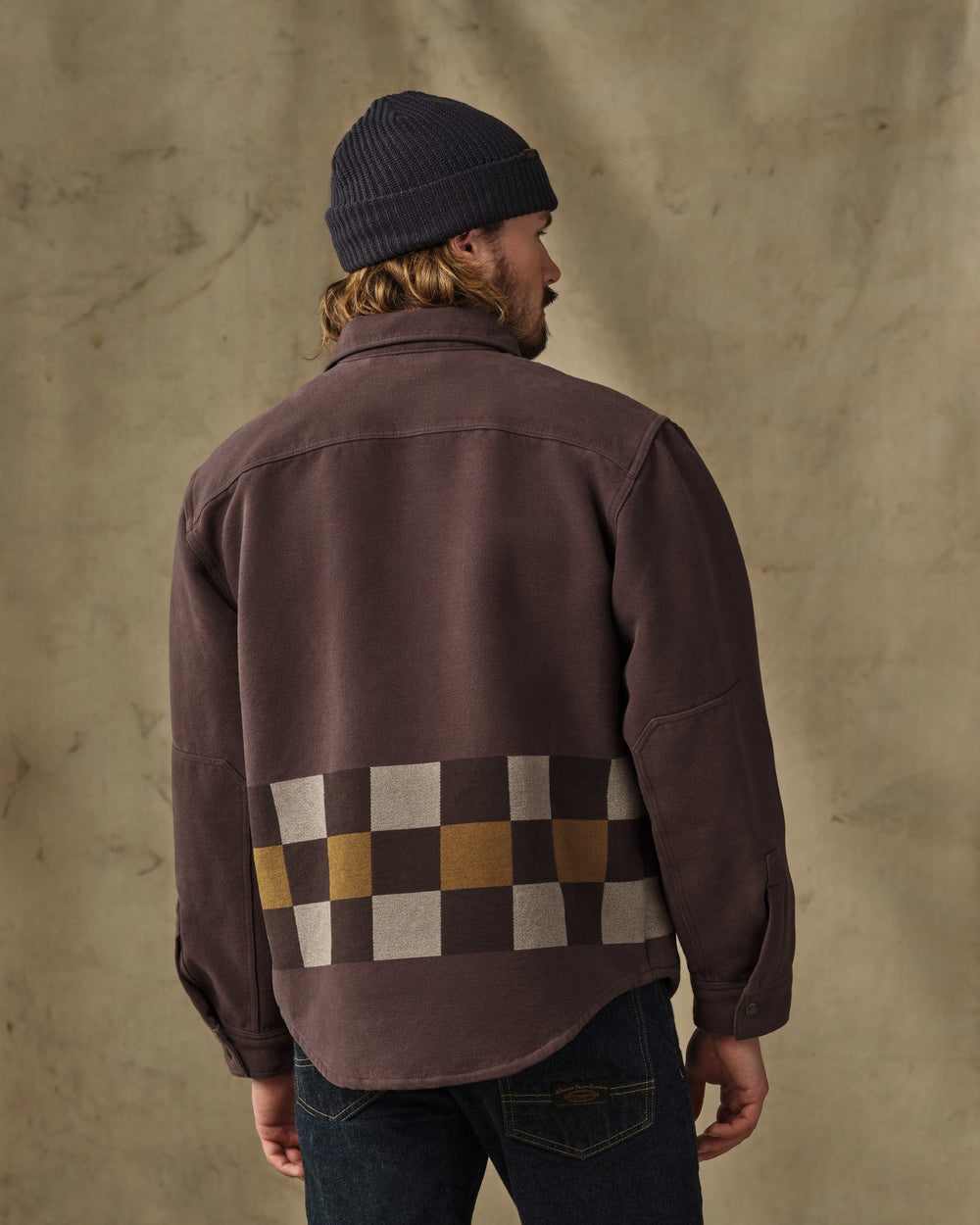 Beartooth Jac-Shirt - Mahogany Geo Stripe