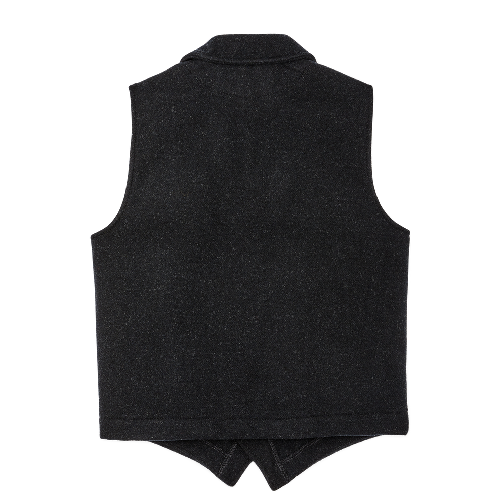 Alternate view of the Filson Western Vest - Charcoal