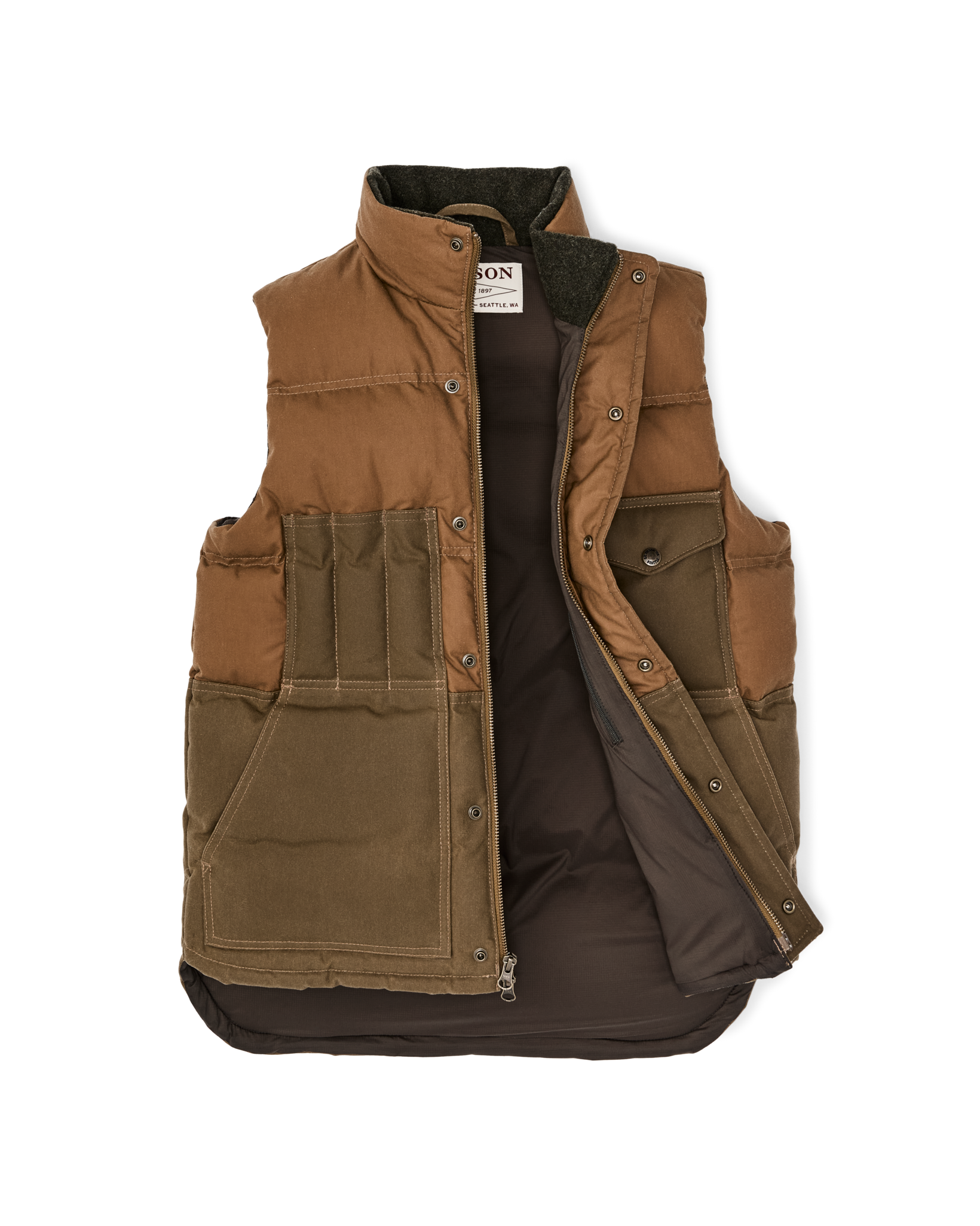 Down Cruiser Vest - Dark Tan