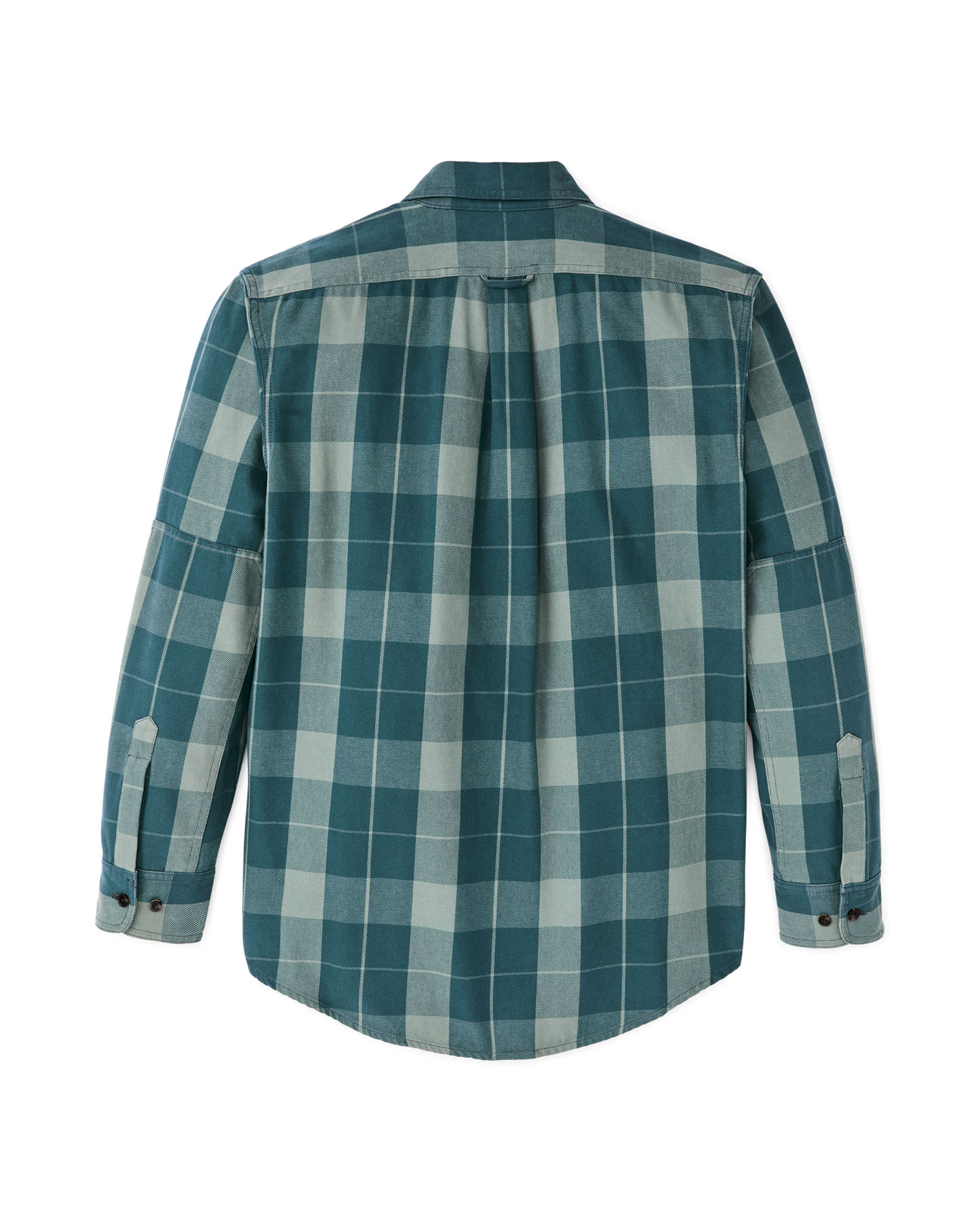 Vintage Wash Alaskan Guide Shirt - Jasper / Dark Teal Plaid