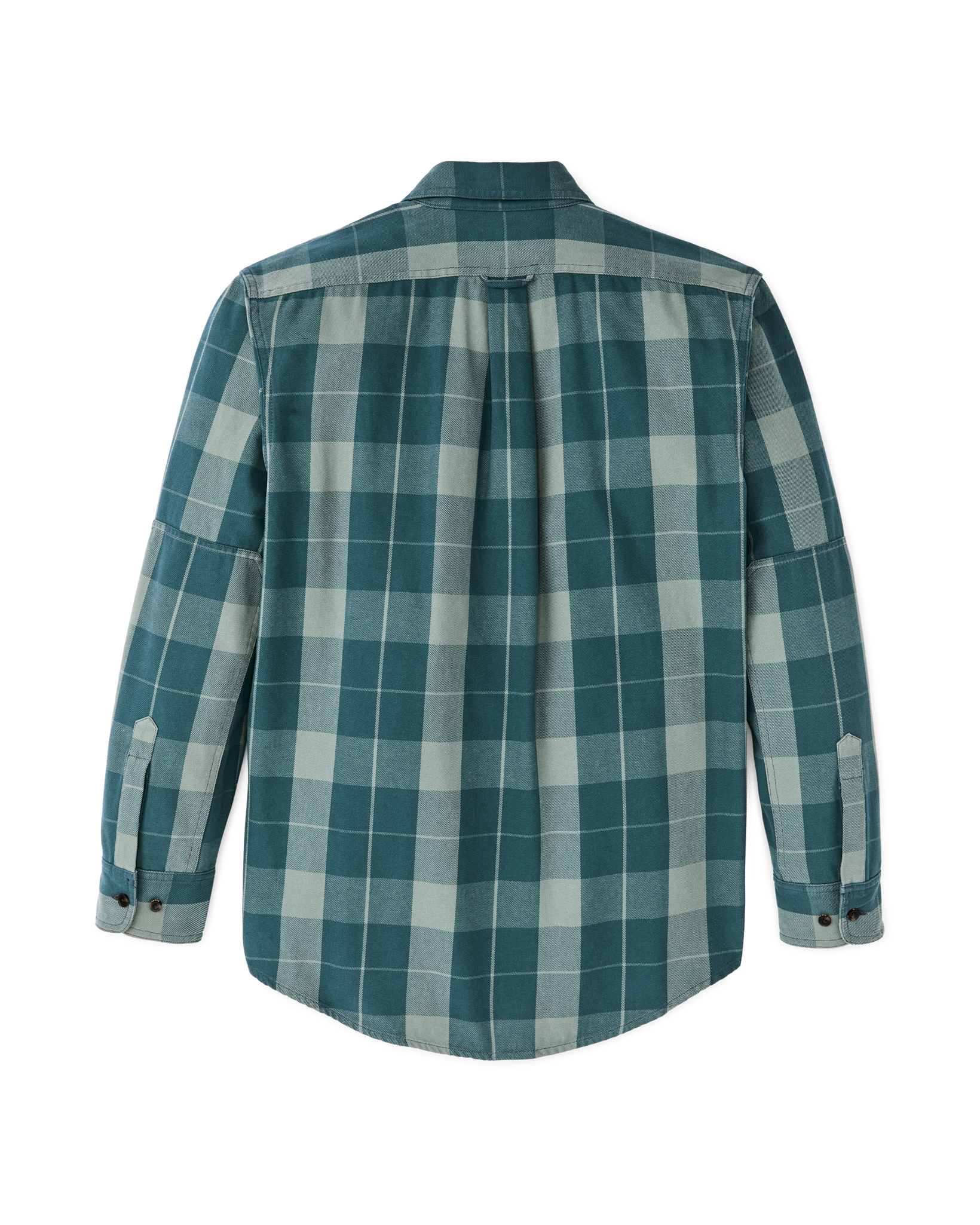 Vintage Wash Alaskan Guide Shirt - Jasper / Dark Teal Plaid