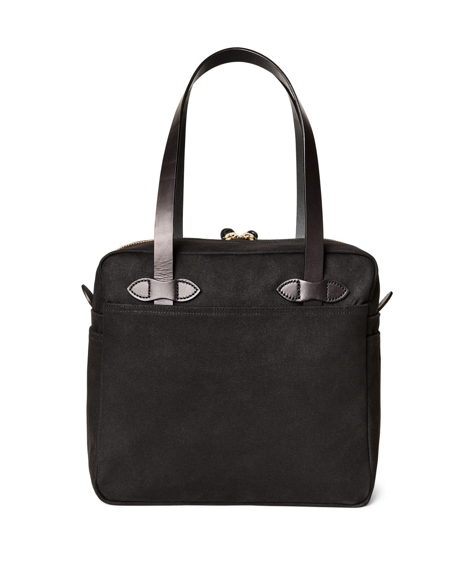 Rugged Twill Zipper Tote Bag - Black | Filson Rugged Twill Zipper Tote Bag - Black | Filson