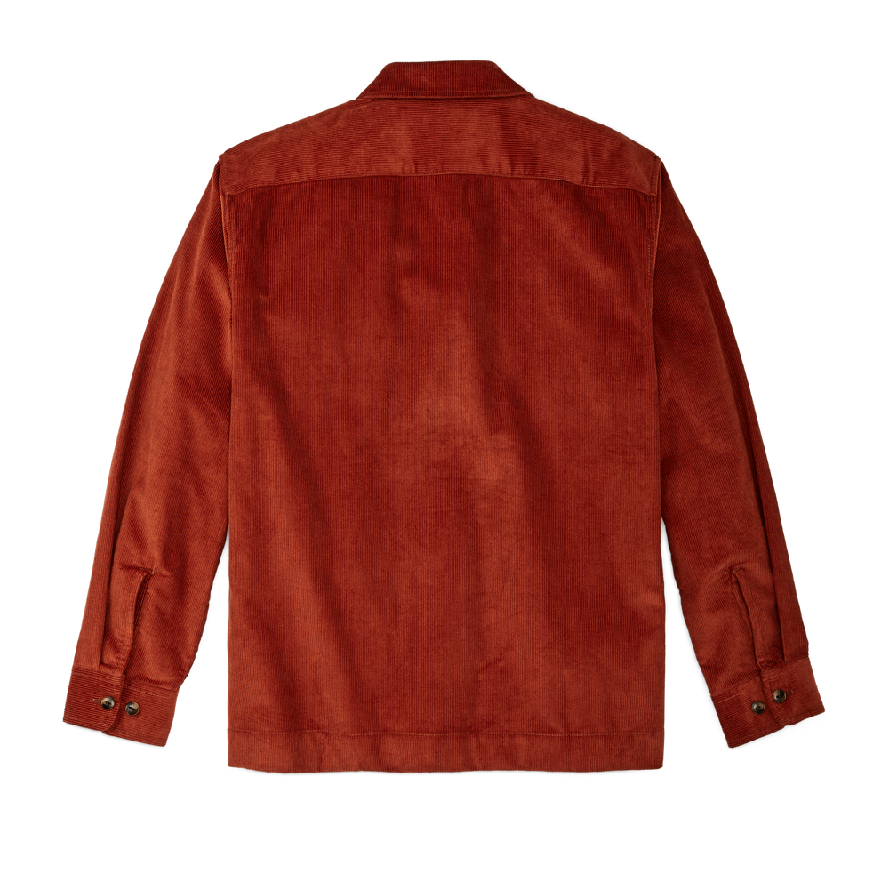 Alternate view of the Filson Corduroy Camp Shirt - Rust