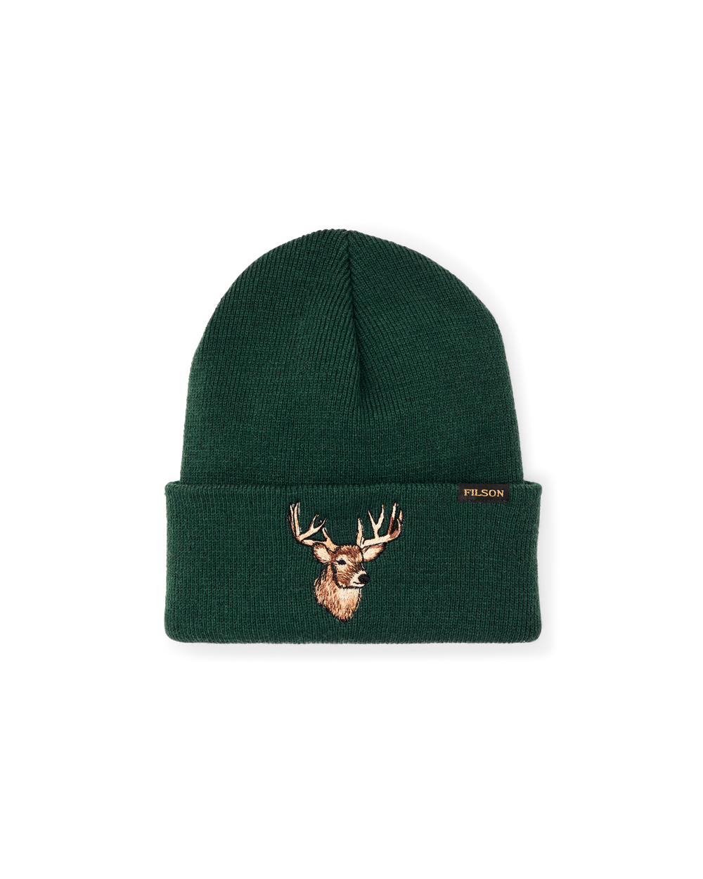 Deer Ballard Watch Cap - Forest Green