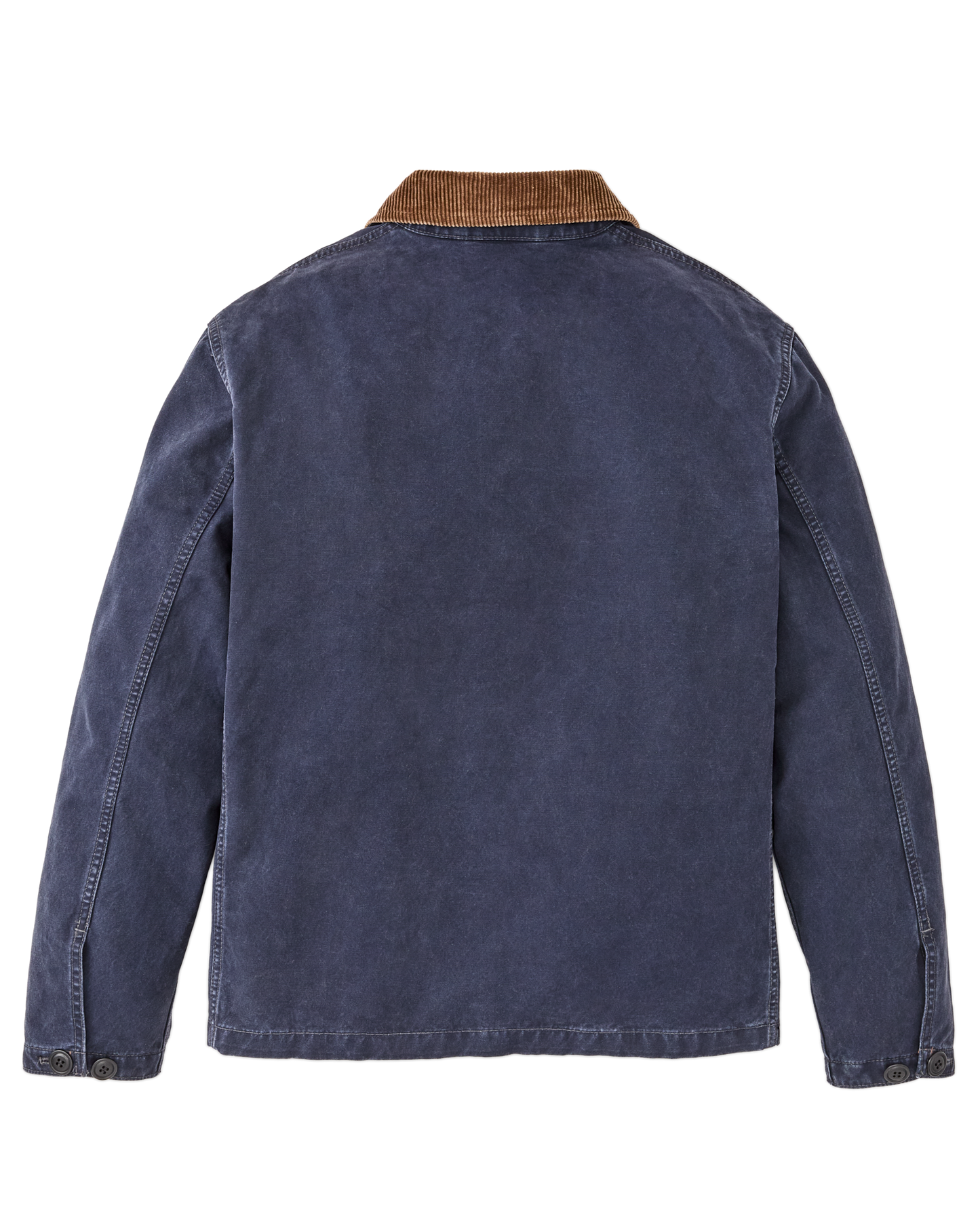 Alternate view of the Filson Canvas Outfitter Jacket - Blue Mussel