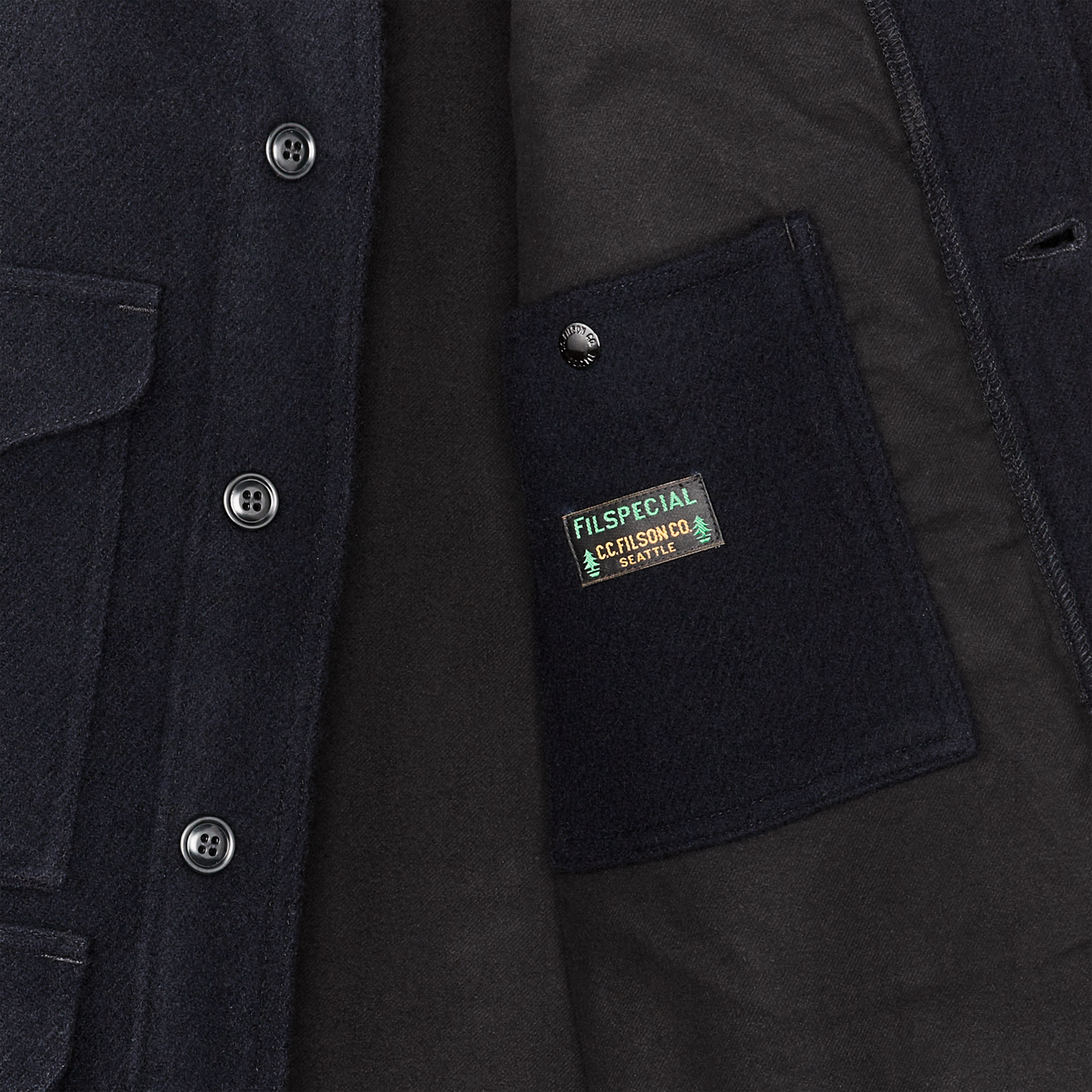 Mackinaw Wool Hooded Cruiser Jacket | Filson Mackinaw Wool Hooded Cruiser Jacket | Filson