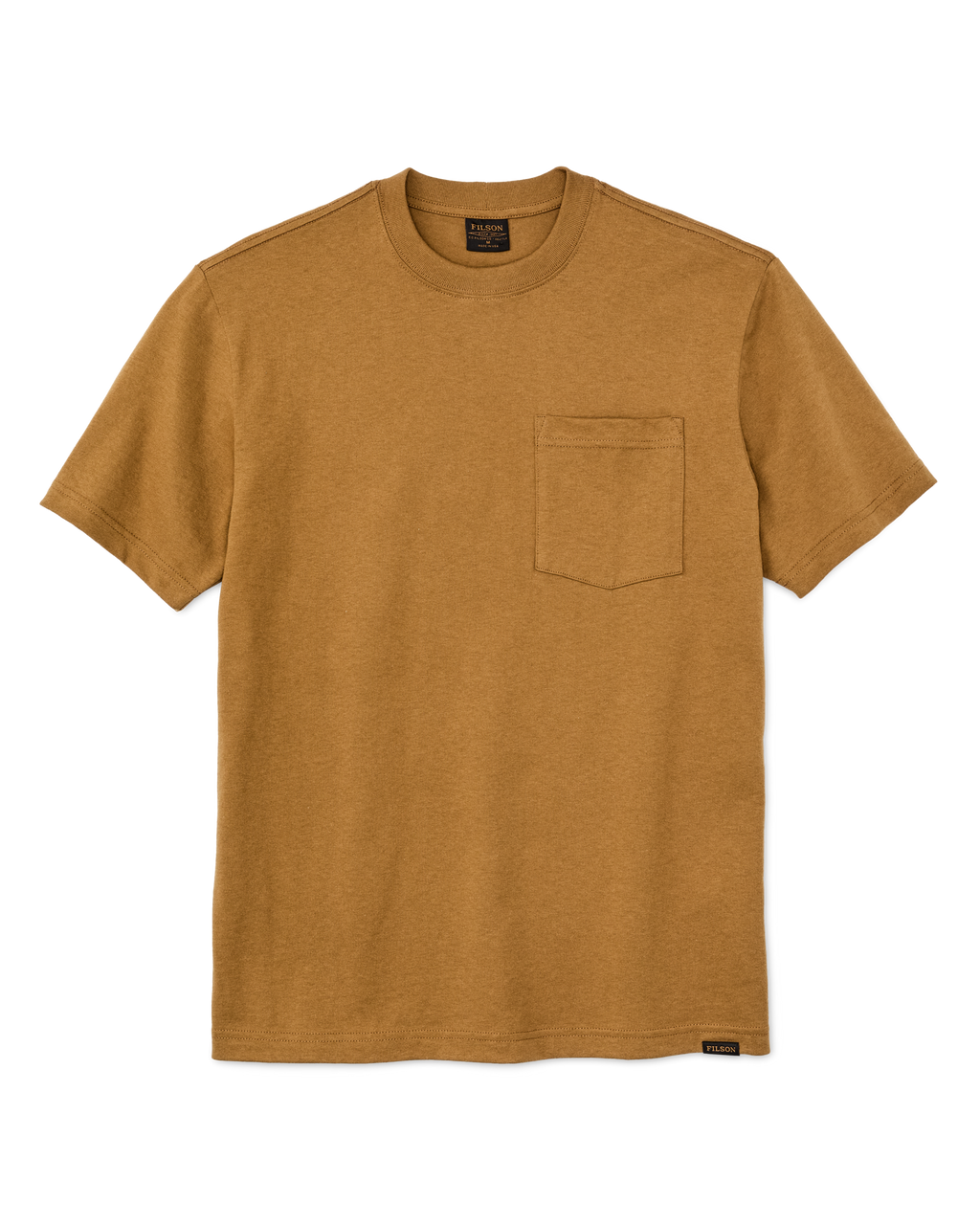 Tシャツ・カットソー FILSON Cotton T-shirt with breast pocket (FMTEE0112 310) Filson Cotton T-shirt With Breast Pocket Filson