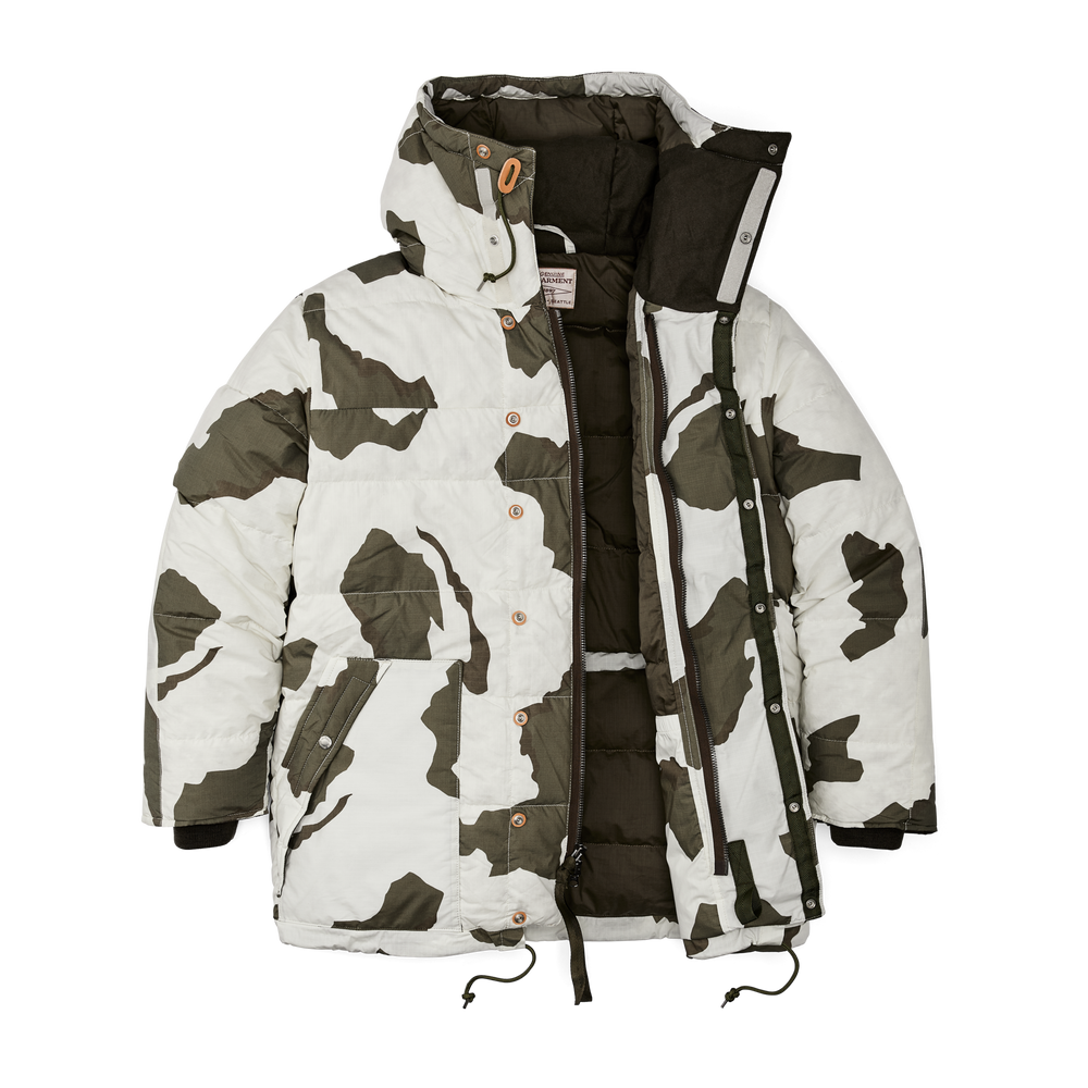 Alternate view of the Filson Chilkoot Pass Expedition Parka - Snow Camo
