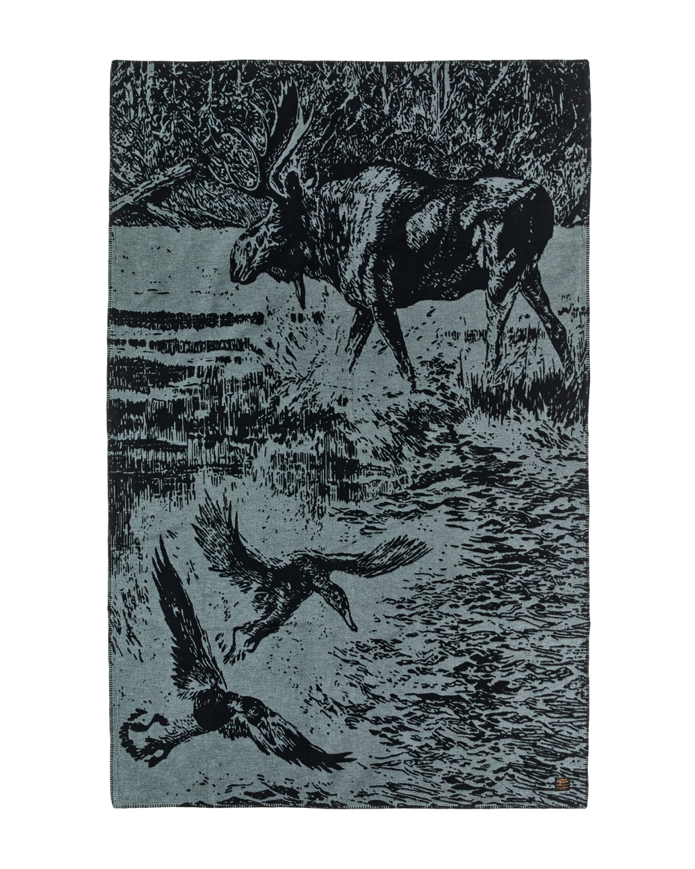 Cotton Blanket - Balsam Green / Marshlands