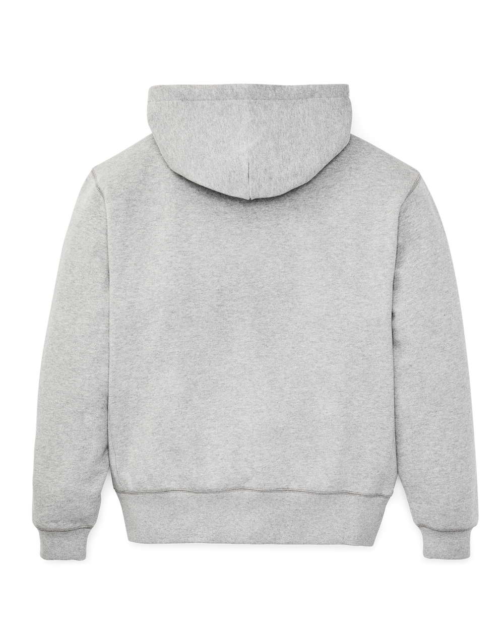 Alternate view of the Filson 14-oz. Heritage Fleece Hoodie - Gray Heather