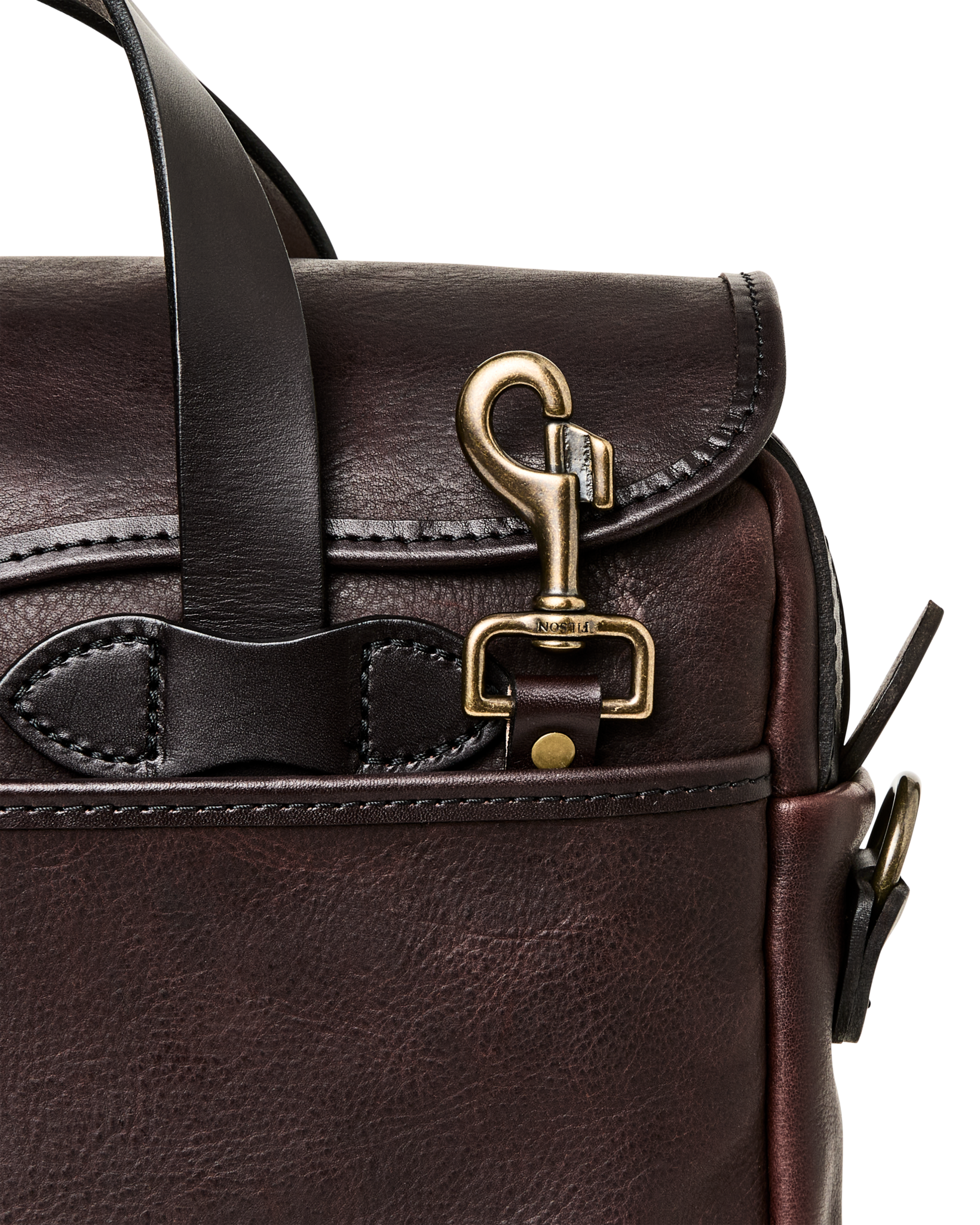 Heritage Leather Original Briefcase - Ballard Brown