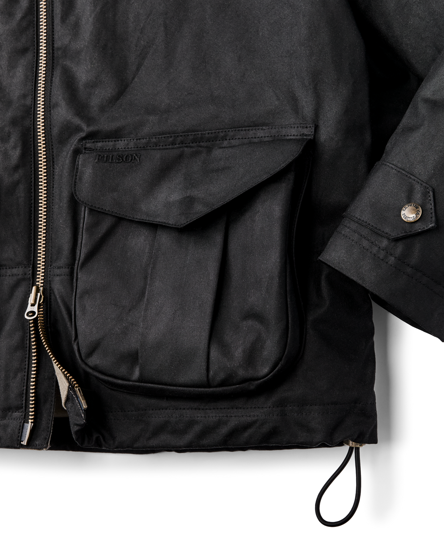 Women's Shelter Cloth Short Work Jacket - Black