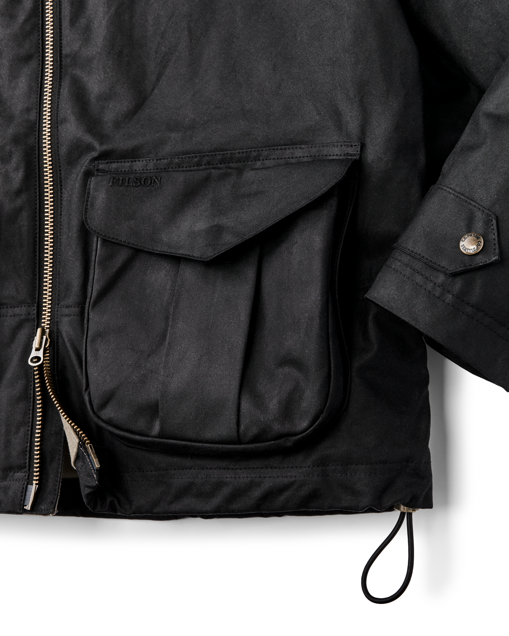 Women's Shelter Cloth Short Work Jacket - Black
