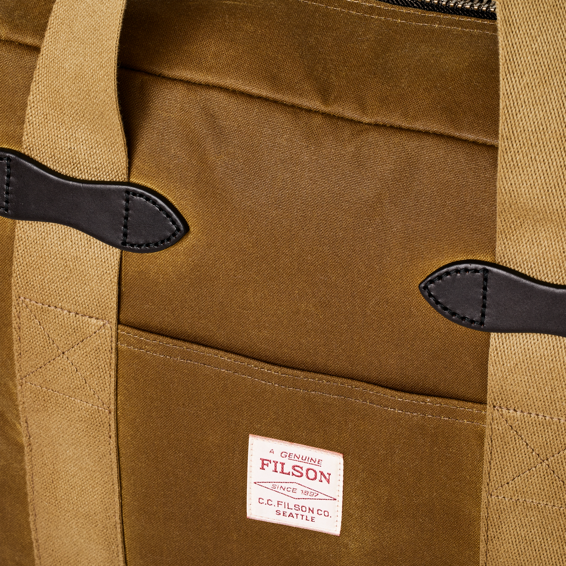 Tin Cloth Zipper Tote Bag | Filson Tin Cloth Zipper Tote Bag | Filson