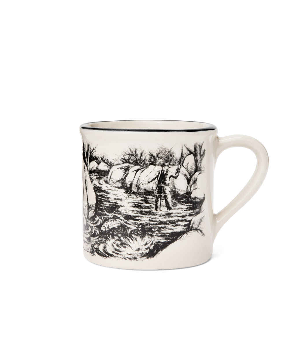 Stoneware Mug - Natural / Bears