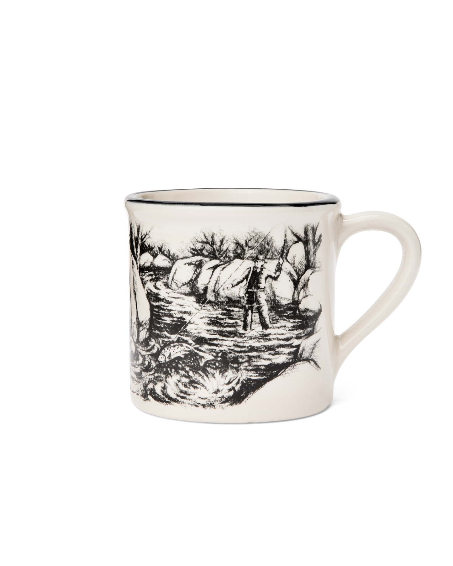 Stoneware Mug - Natural / Bears