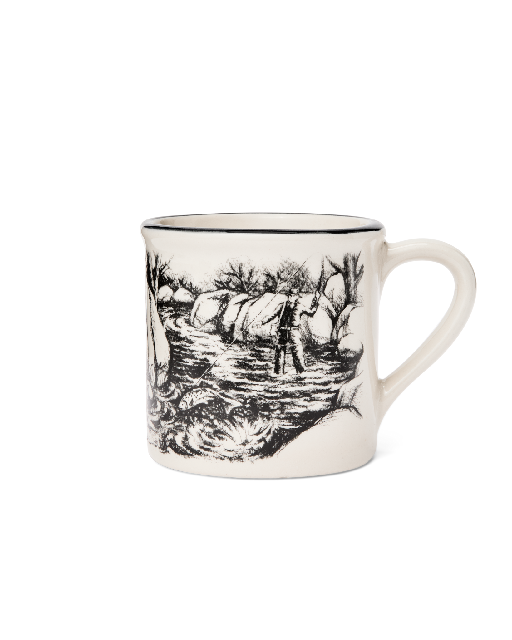 Stoneware Mug - Natural / Bears