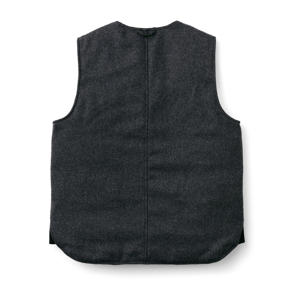 Alternate view of the Filson Buckland Down Vest - Charcoal