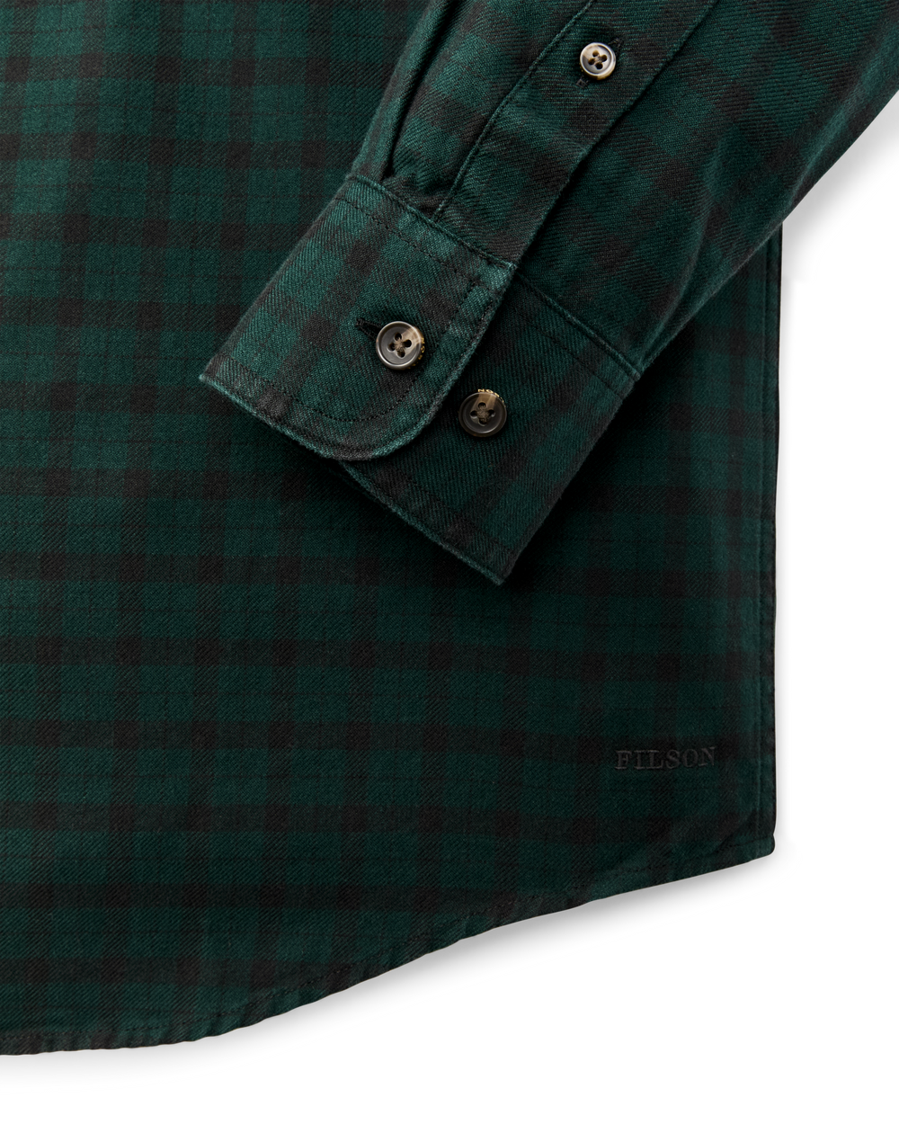 Lightweight Alaskan Guide Shirt - Pine / Black Plaid