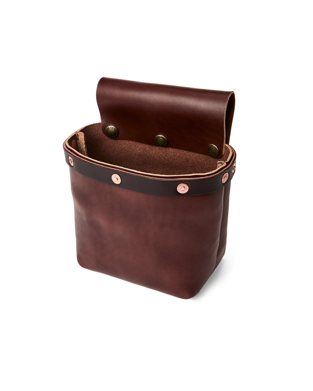 Workshop Leather Belt Pouch - Brown