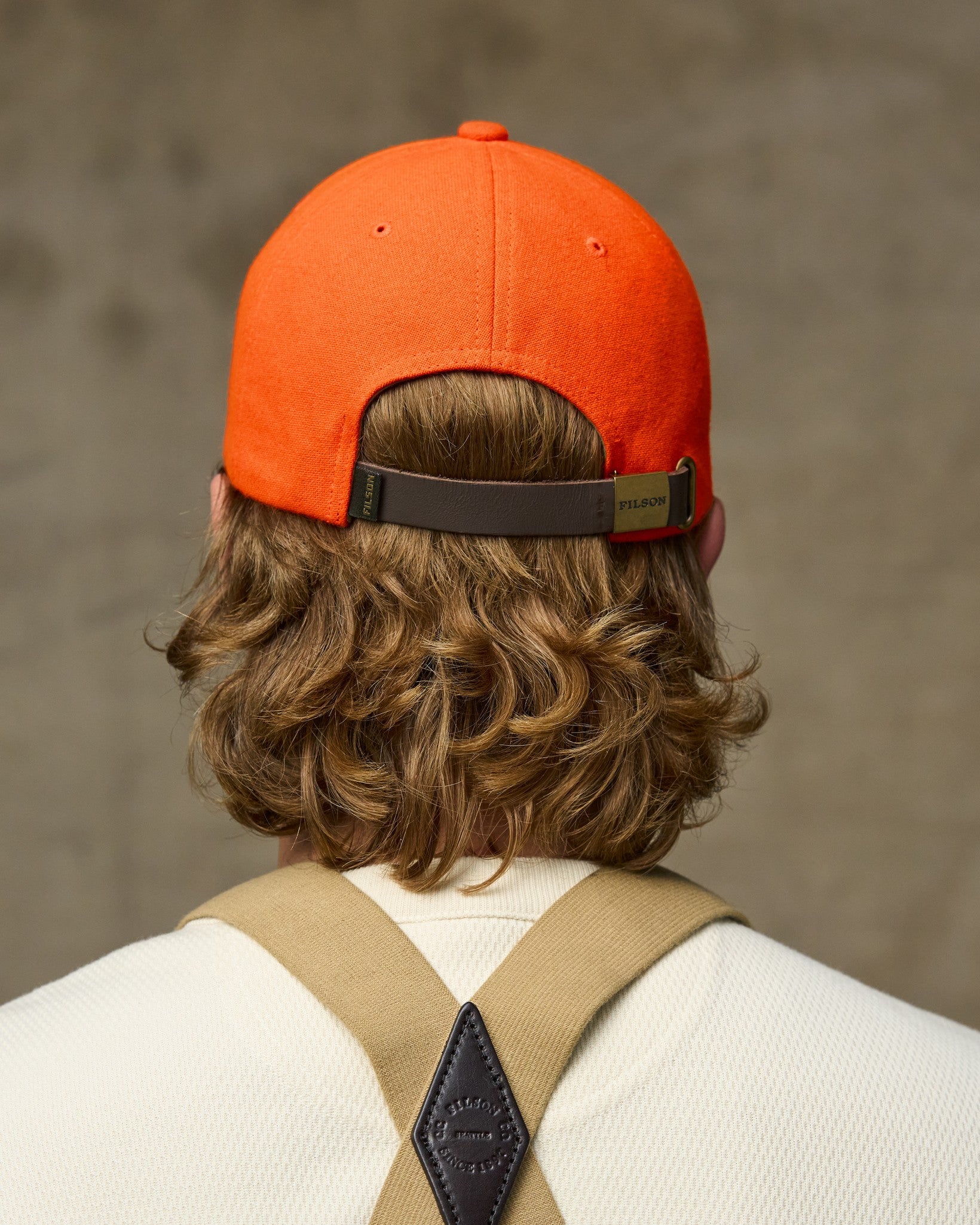 Low-Profile Cap — Blaze Orange | Filson