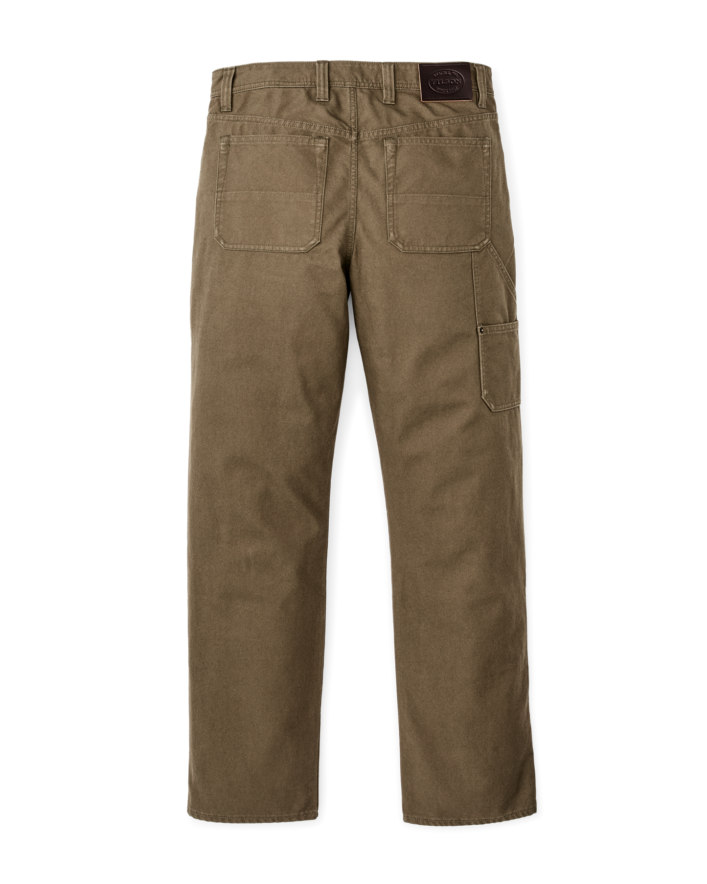 Alternate view of the Filson Dry Tin Double Front Pants - Marsh Olive