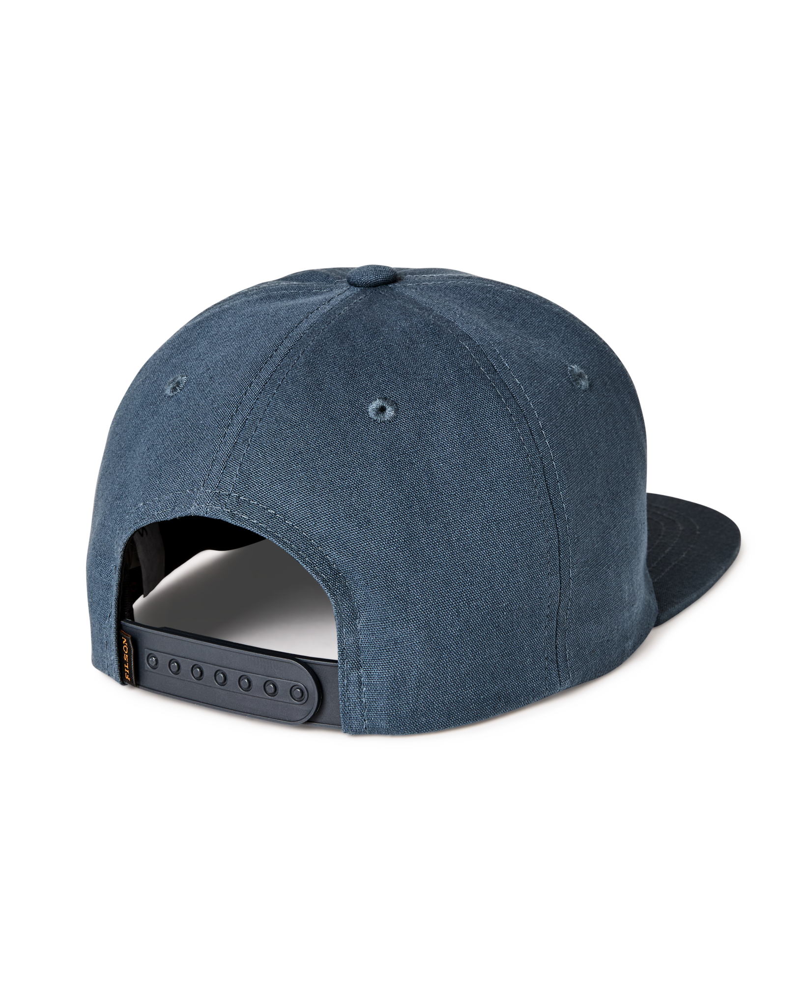 Alternate view of the Filson Deer Trucker Cap - Dusty Blue