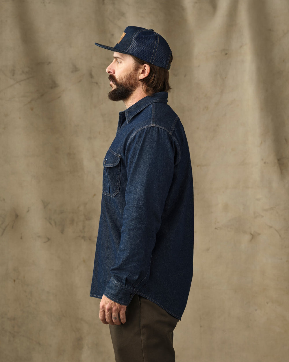Denim Guide Shirt - Rinse Indigo