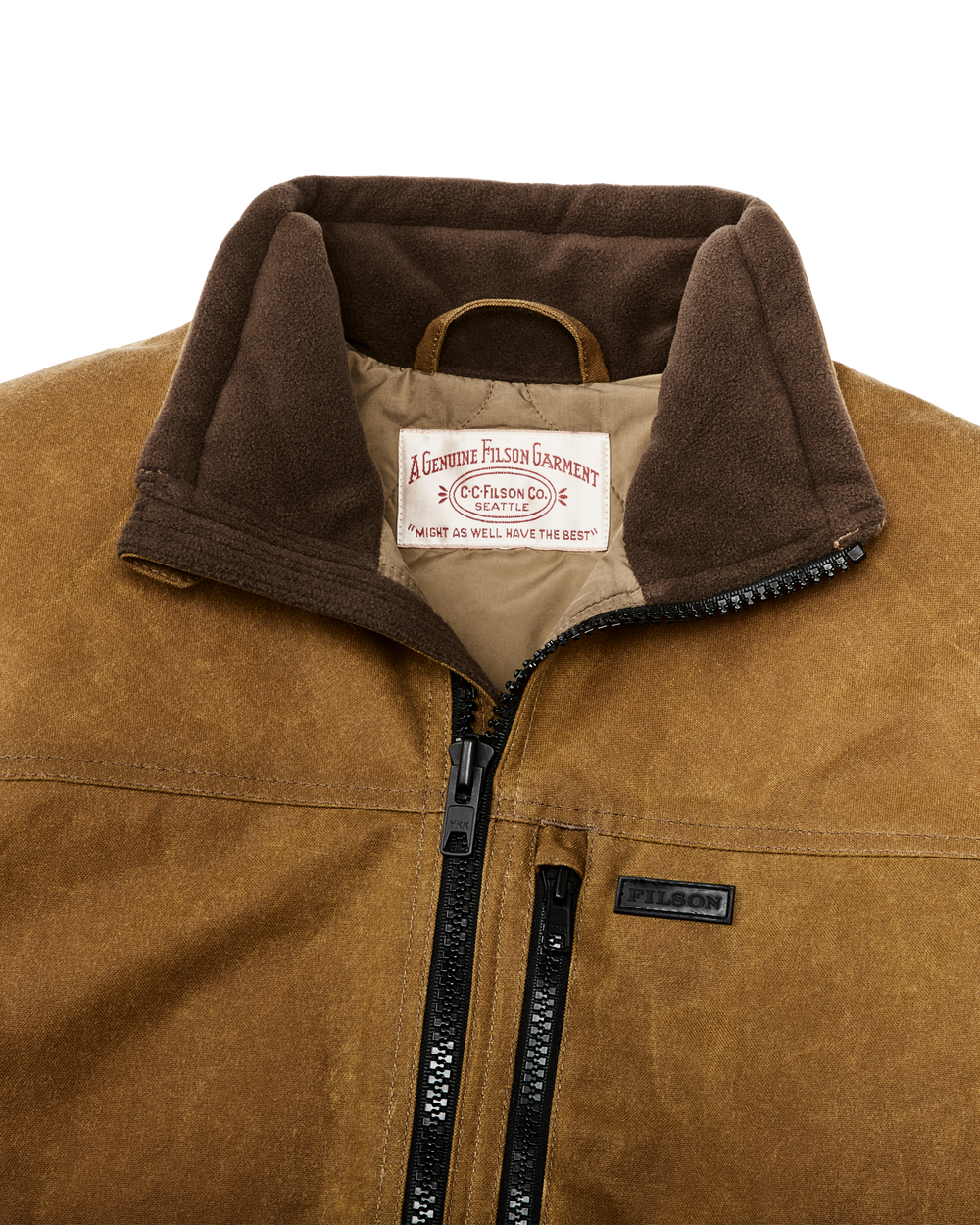 Tin Cloth Insulated Jacket - Dark Tan