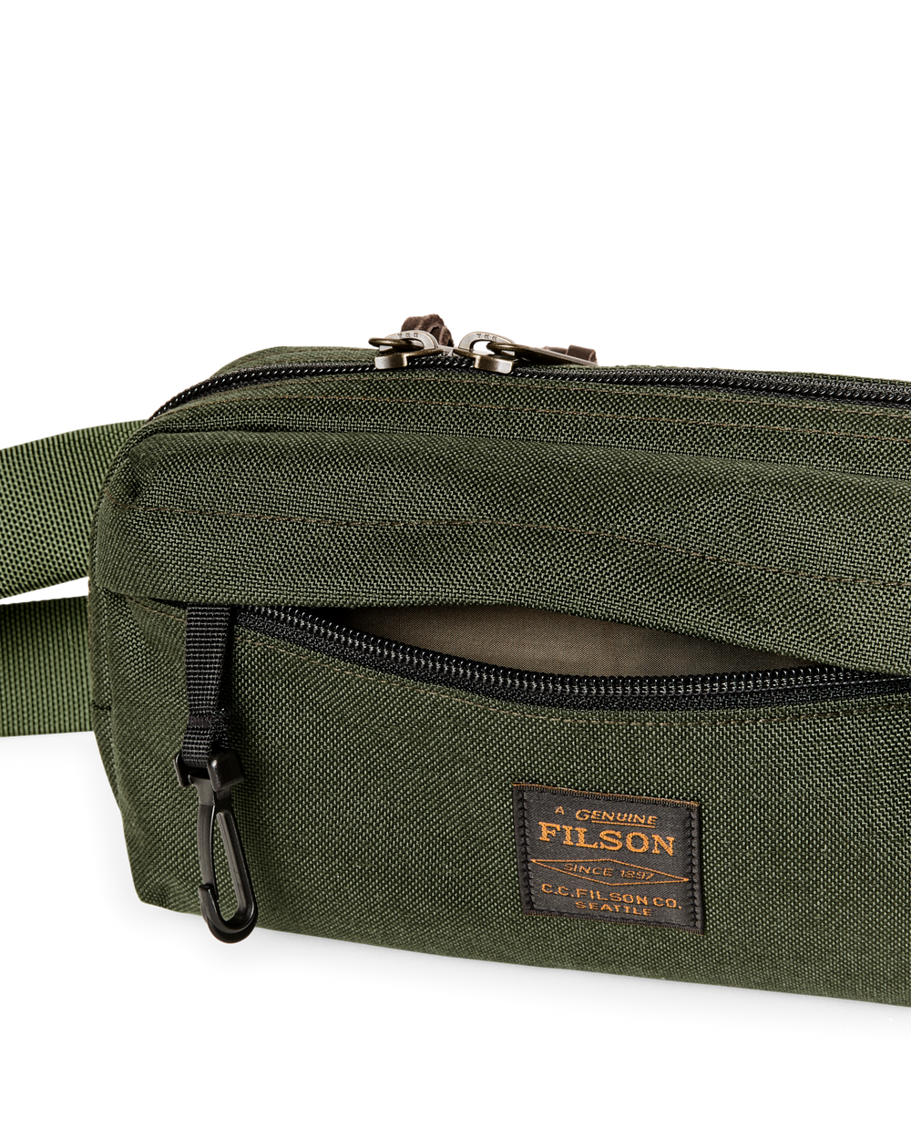 Alternate view of the Filson Dryden Crossbody Bag - Otter Green