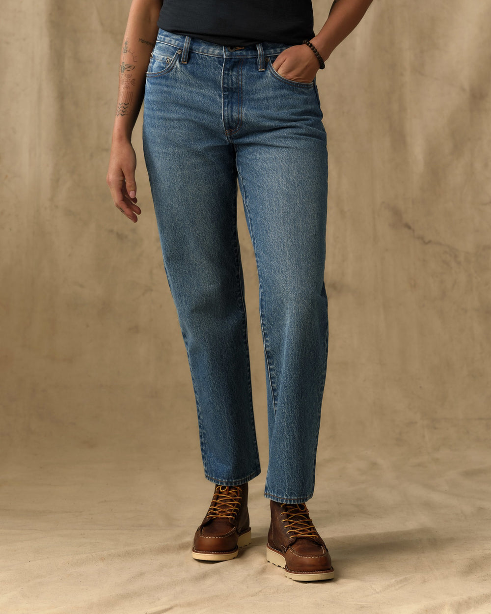 Women's 14-oz. Straight-Leg Jeans - Vintage Indigo