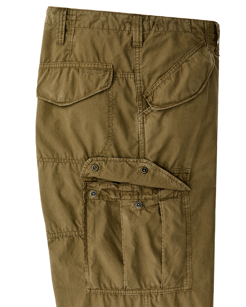 Tropical Poplin Cargo Pants - Military Olive | Filson