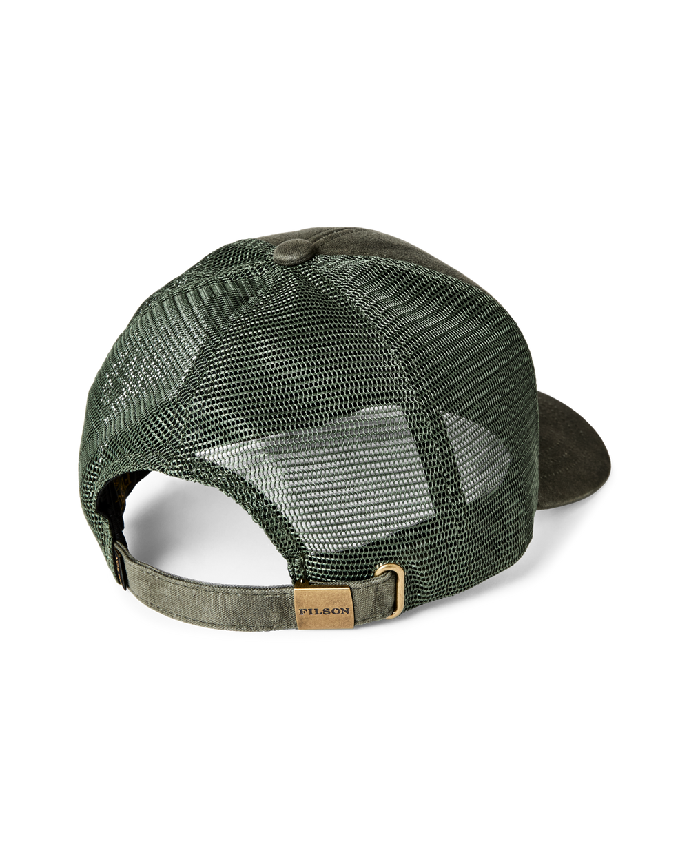 Alternate view of the Filson Scenic Logger Mesh Cap - Otter Green