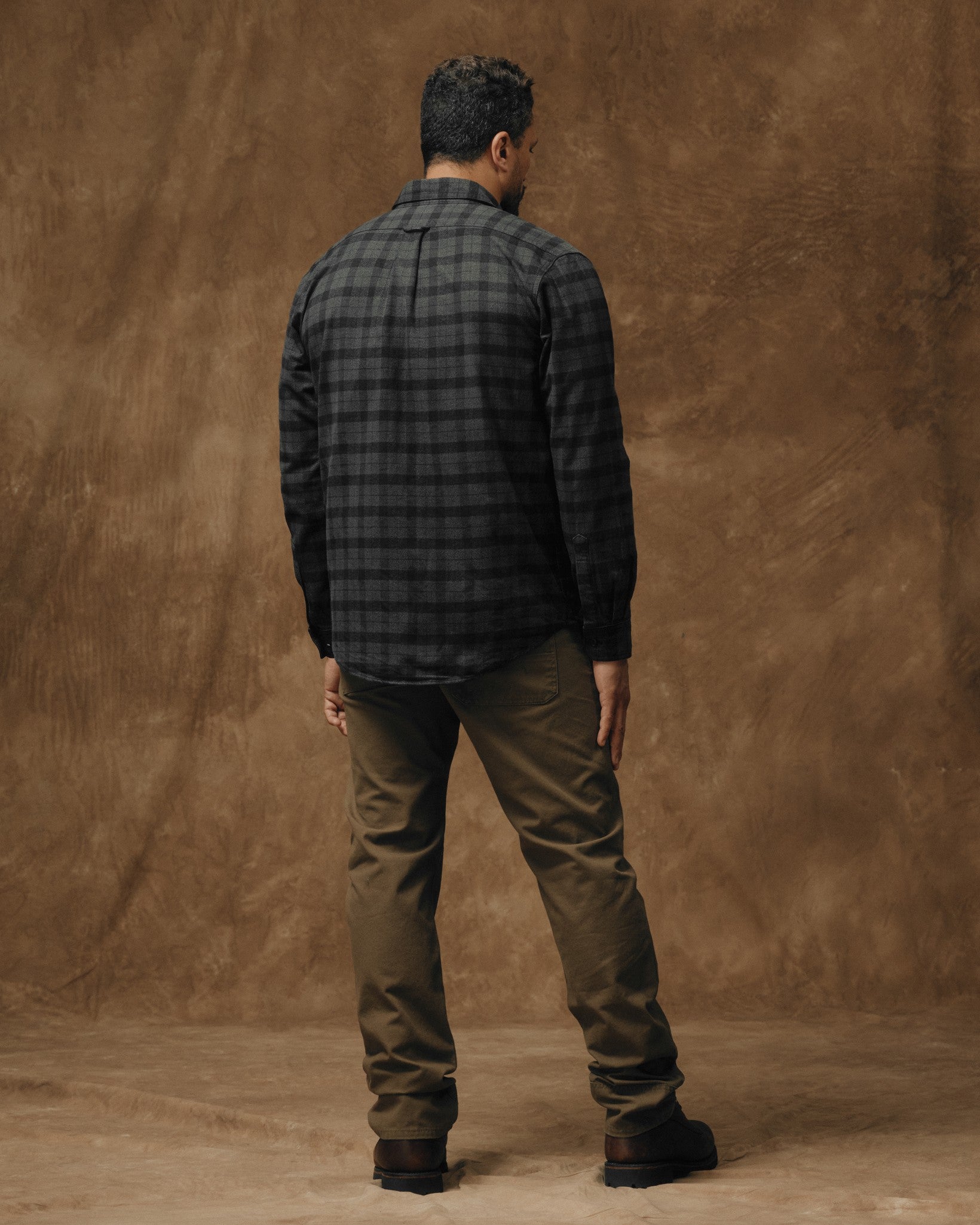 Samir is 6'2" wearing a size Medium