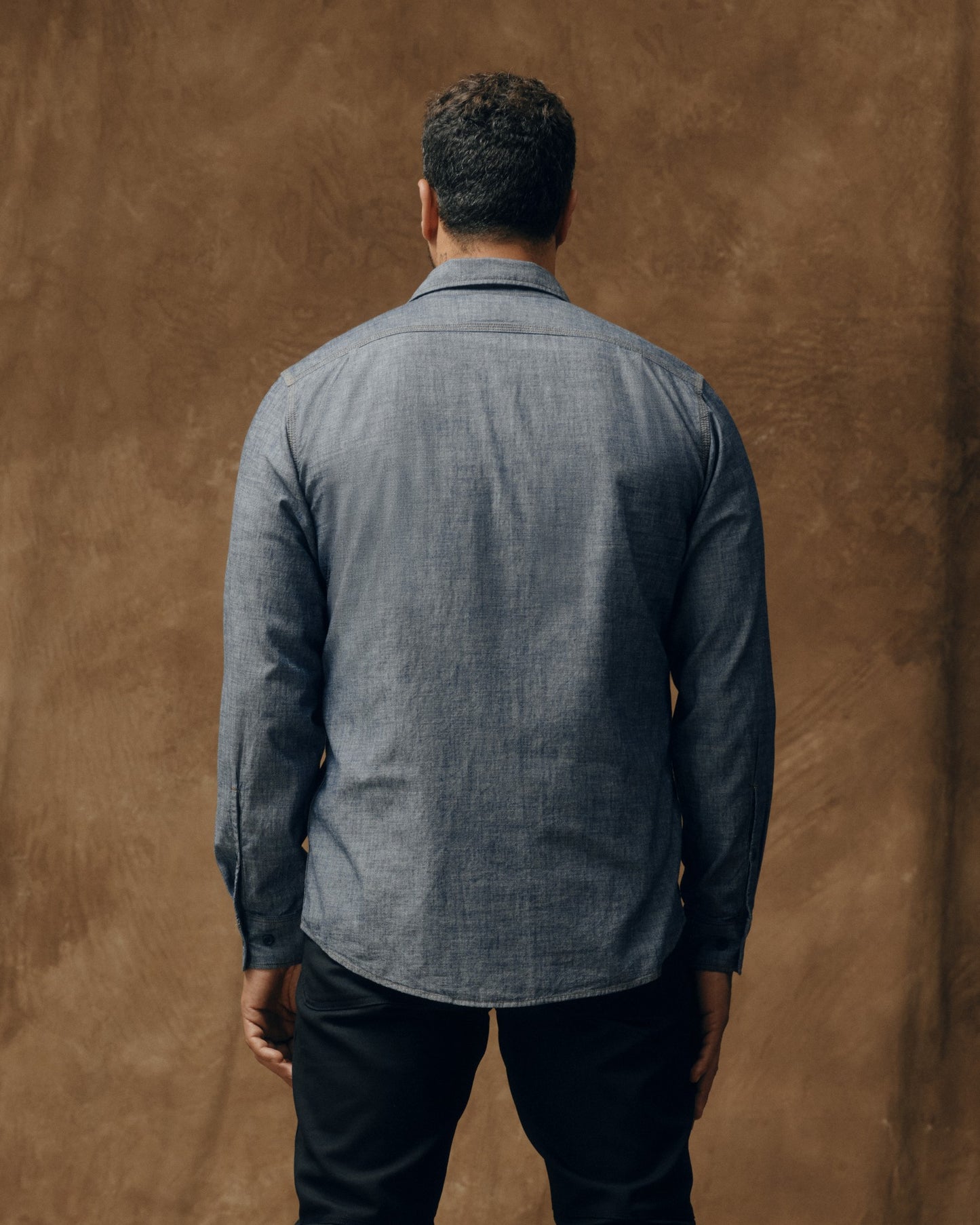Samir is 6'2" wearing a size Medium