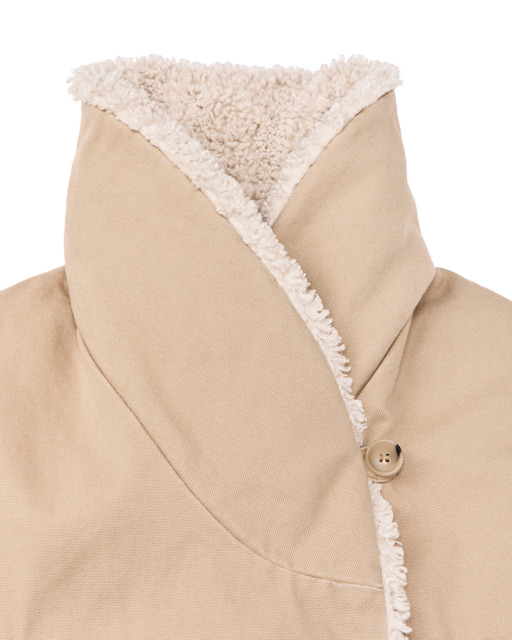 Alternate view of the Filson Women's Canvas Packer Coat - Natural