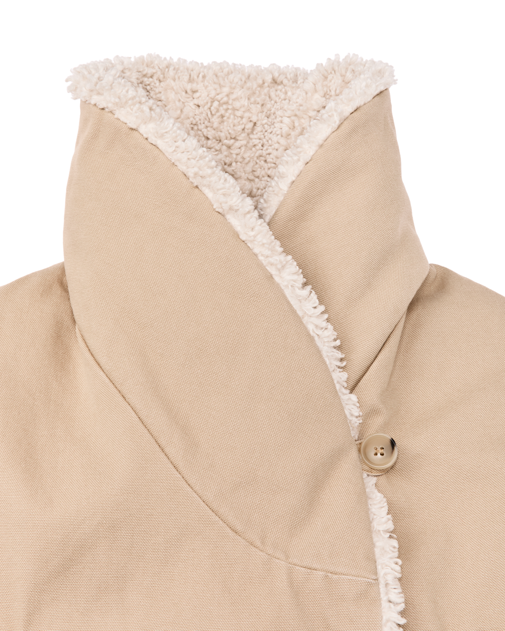 Alternate view of the Filson Women's Canvas Packer Coat - Natural