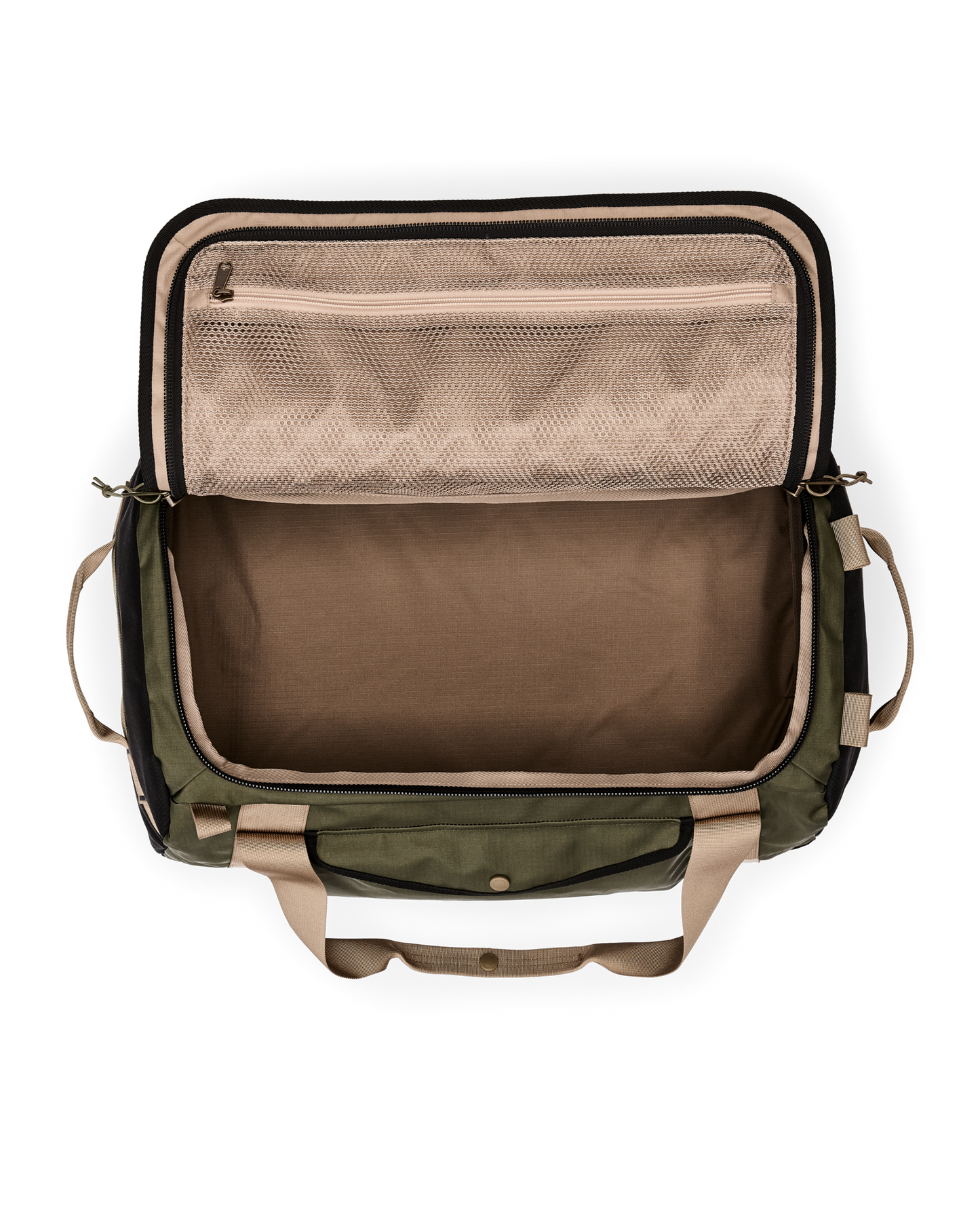Alternate view of the Filson All-Weather Medium Duffle - Olive / Black / Covert