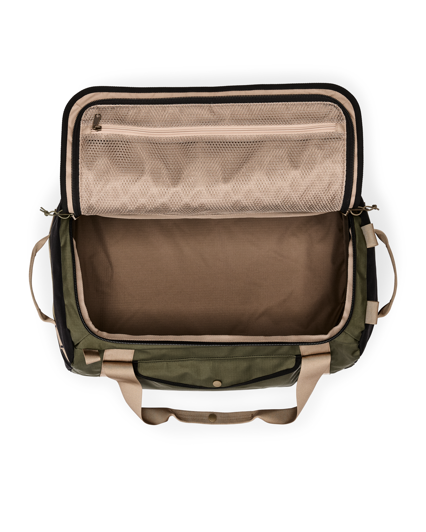 Alternate view of the Filson All-Weather Medium Duffle - Olive / Black / Covert