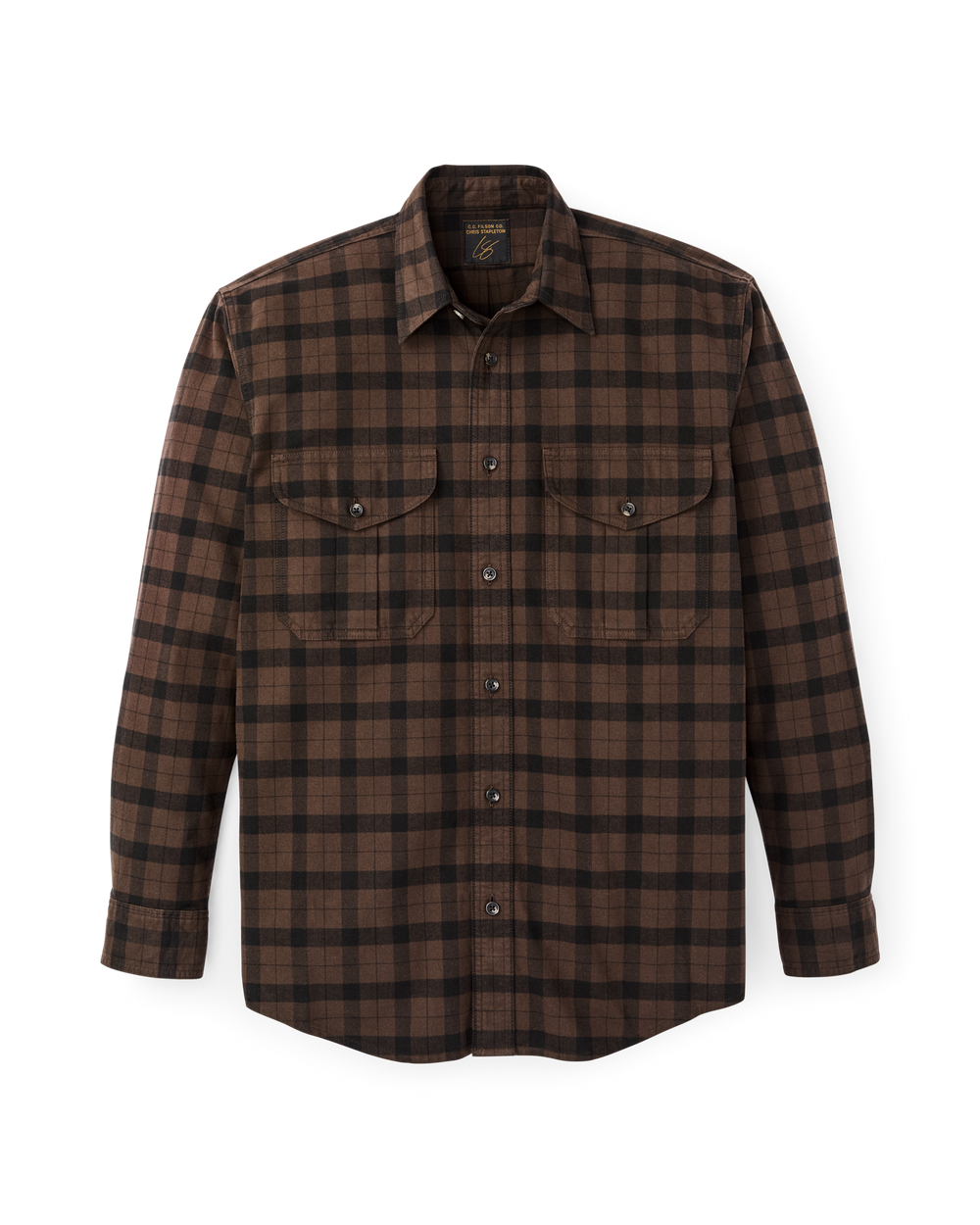 Chris Stapleton Signature Alaskan Guide Shirt - Falcon Brown / Black