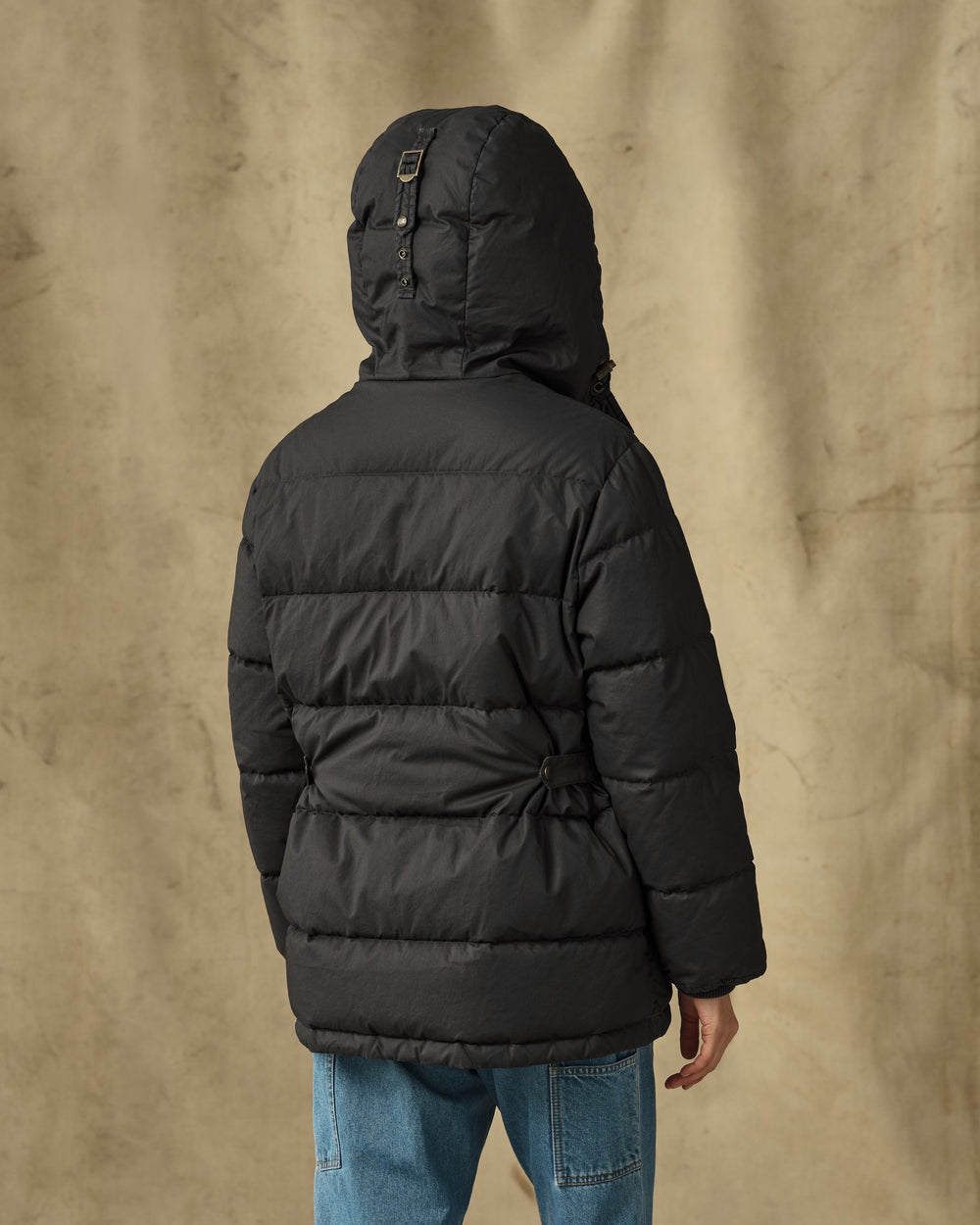 Women's Heritage Cotton Down Parka - Black